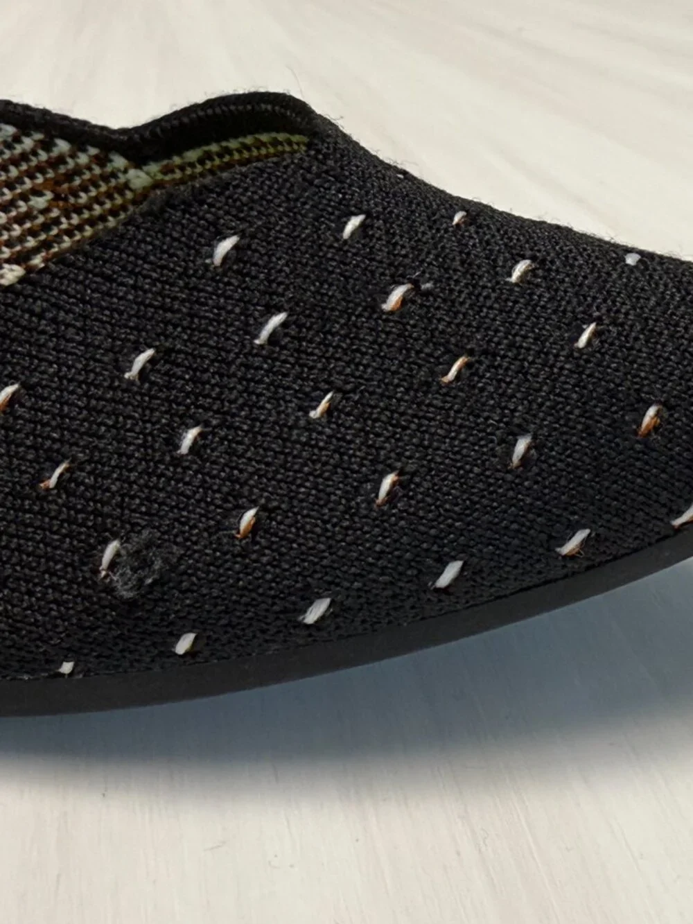 Rothy's The Point Ivory Dot Sz 8.5